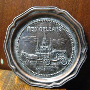 New Orleans St. Louis Cathedral Coaster Ashtray